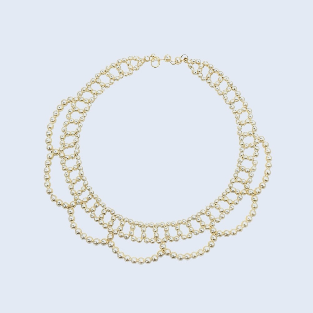 Avon Pearl Necklace and earrings in original box